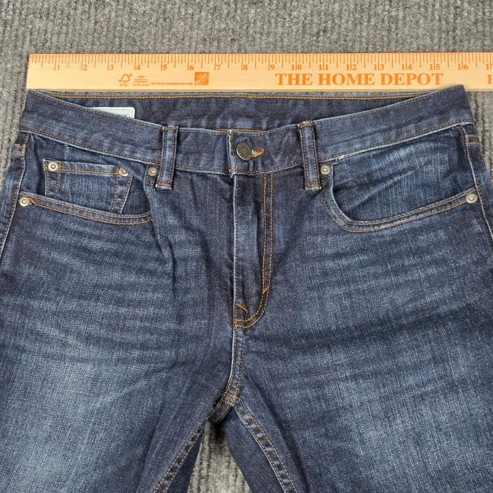 Banana Republic Slim Fit Dark Wash Denim Jeans‎ Mens 31W 34L